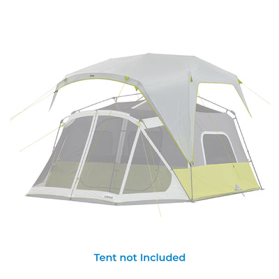 12 Person Lighted Instant Cabin Tent Rainfly – Core Equipment