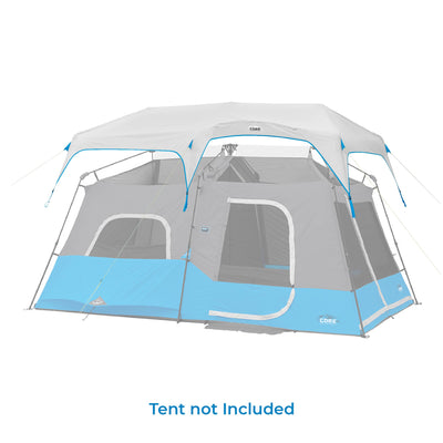 10 Person Instant Cabin Tent with Screen Room Rainfly