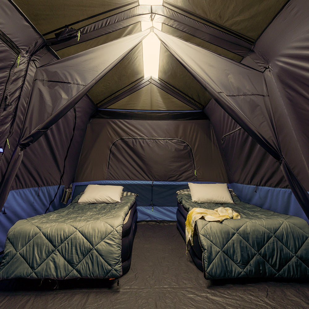 当店限定販売 うきうき輸入市場CORE Lighted 10 Person Instant Cabin Tent with Screen Room  141 並行輸入