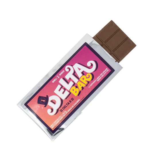 Get elevated from one of our Delta-8 chocolate bars!