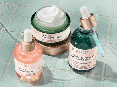 3 Step Routine with Clean Skincare at Biossance
