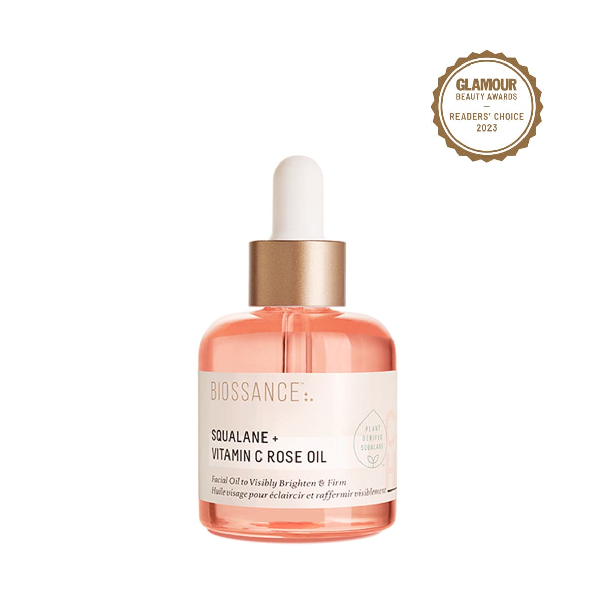 Image of Squalane + Vitamin C Rose Oil