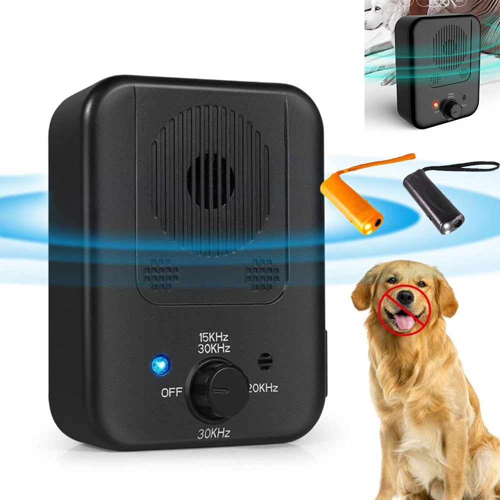 `Ultrasonic Anti Barking Device Safe Adjustable