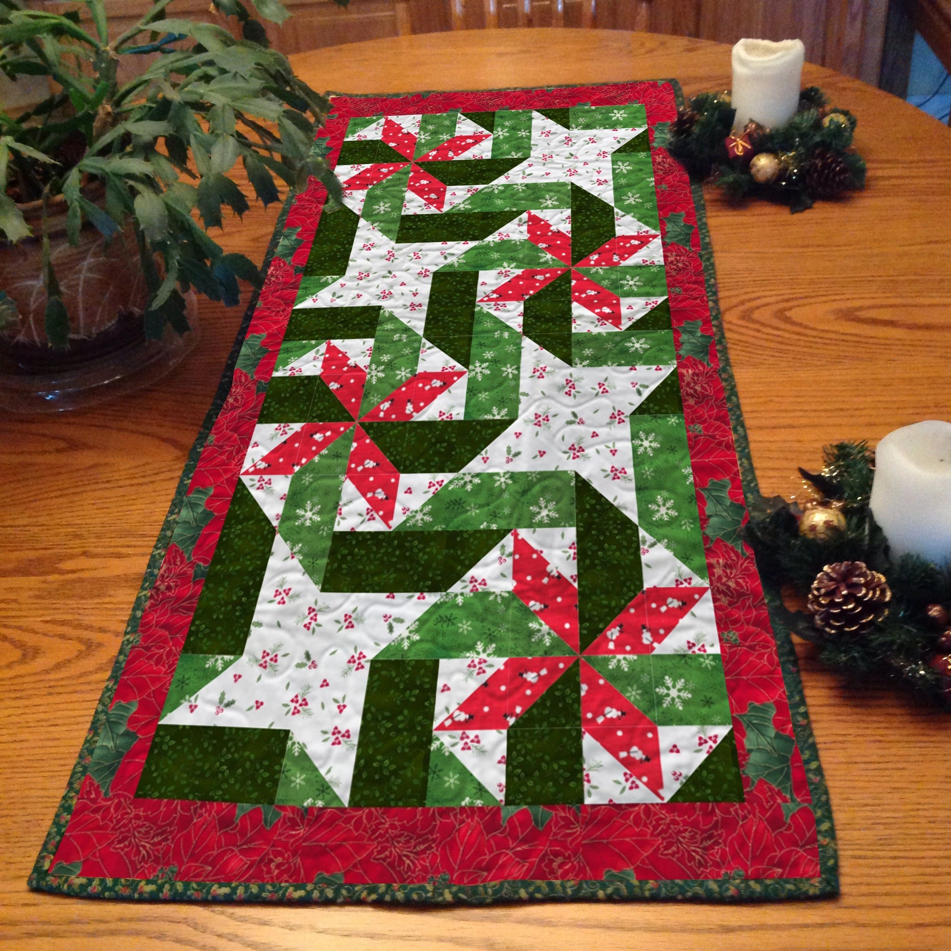 Evergreen Delight Quilt Pattern - Boho Blanket product image