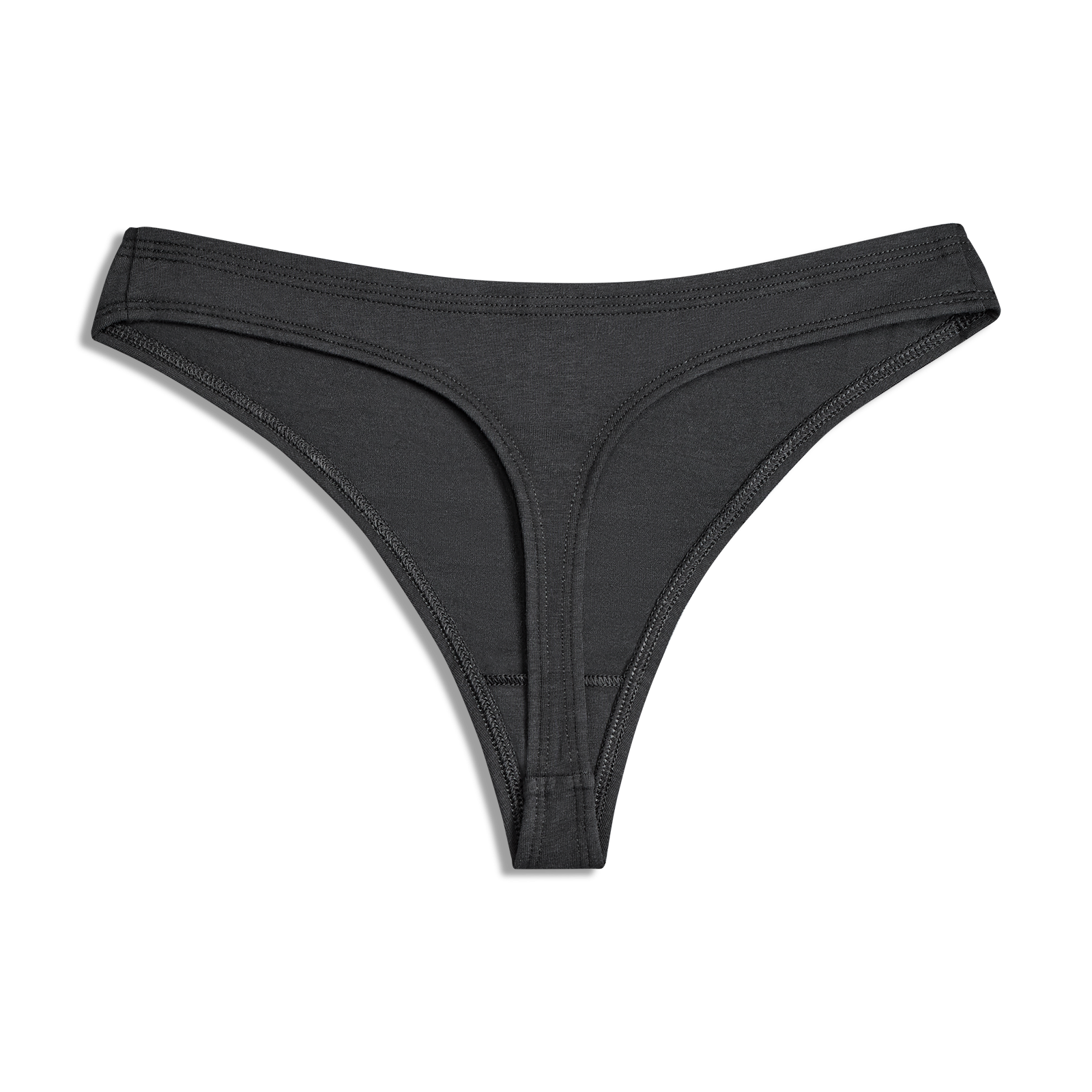 Women's Burgundy Thong Panties