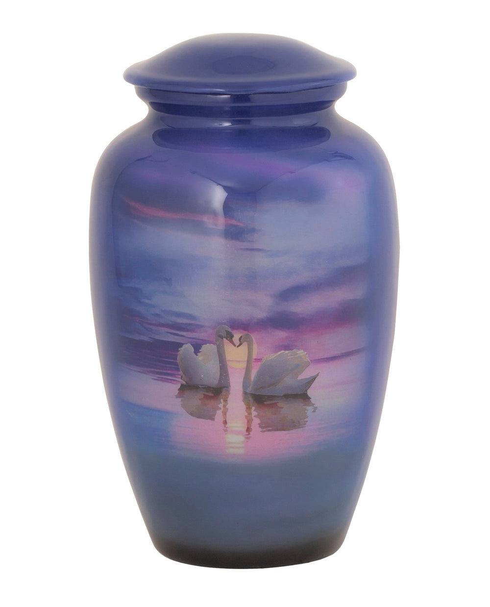 Loving Swans Theme Cremation Urn - IUTM118 | Infinityurns