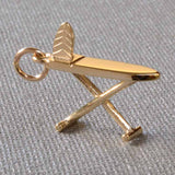 Gold Ironing Board Charm
