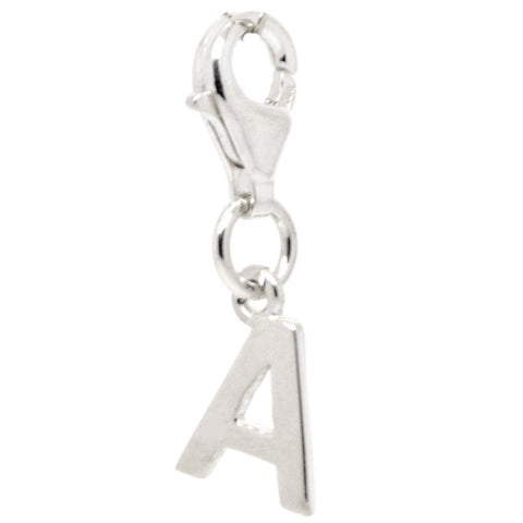 Initial Letter Charms Silver and Gold 9ct, 18ct | Beautiful Charms ...
