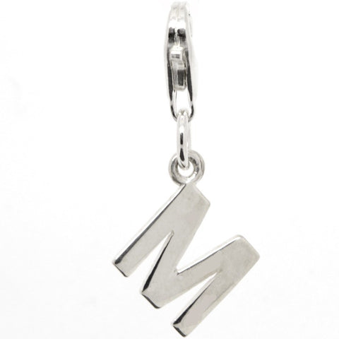 Initial Letter Charms Silver and Gold 9ct, 18ct | Beautiful Charms ...