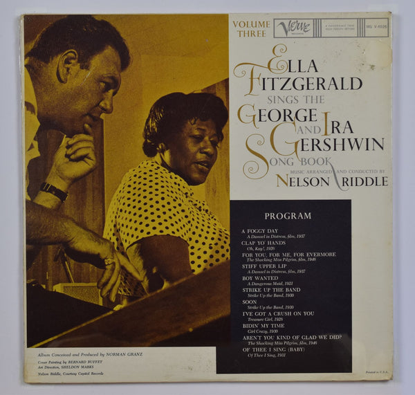 ella fitzgerald george and ira gershwin songbook