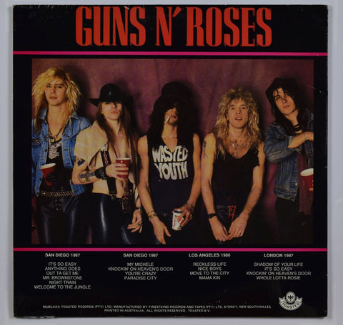 guns and roses 1987 tour dates