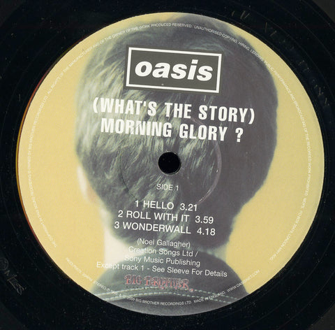 Oasis what s the story morning glory label