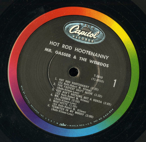 Mr. Gasser & The Weirdos / Hot Rod Hootenanny – Rasputin Records