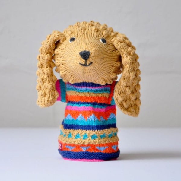 Poodle Hand Puppet at Mary Kilvert Shop & Studio