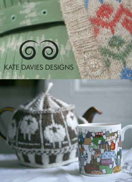 Mary Kilvert's Colourful Sheep Mug on the Kate Davies blog