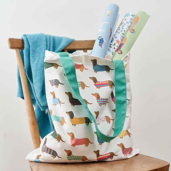 Dashing Dachshund Bag by Mary Kilvert