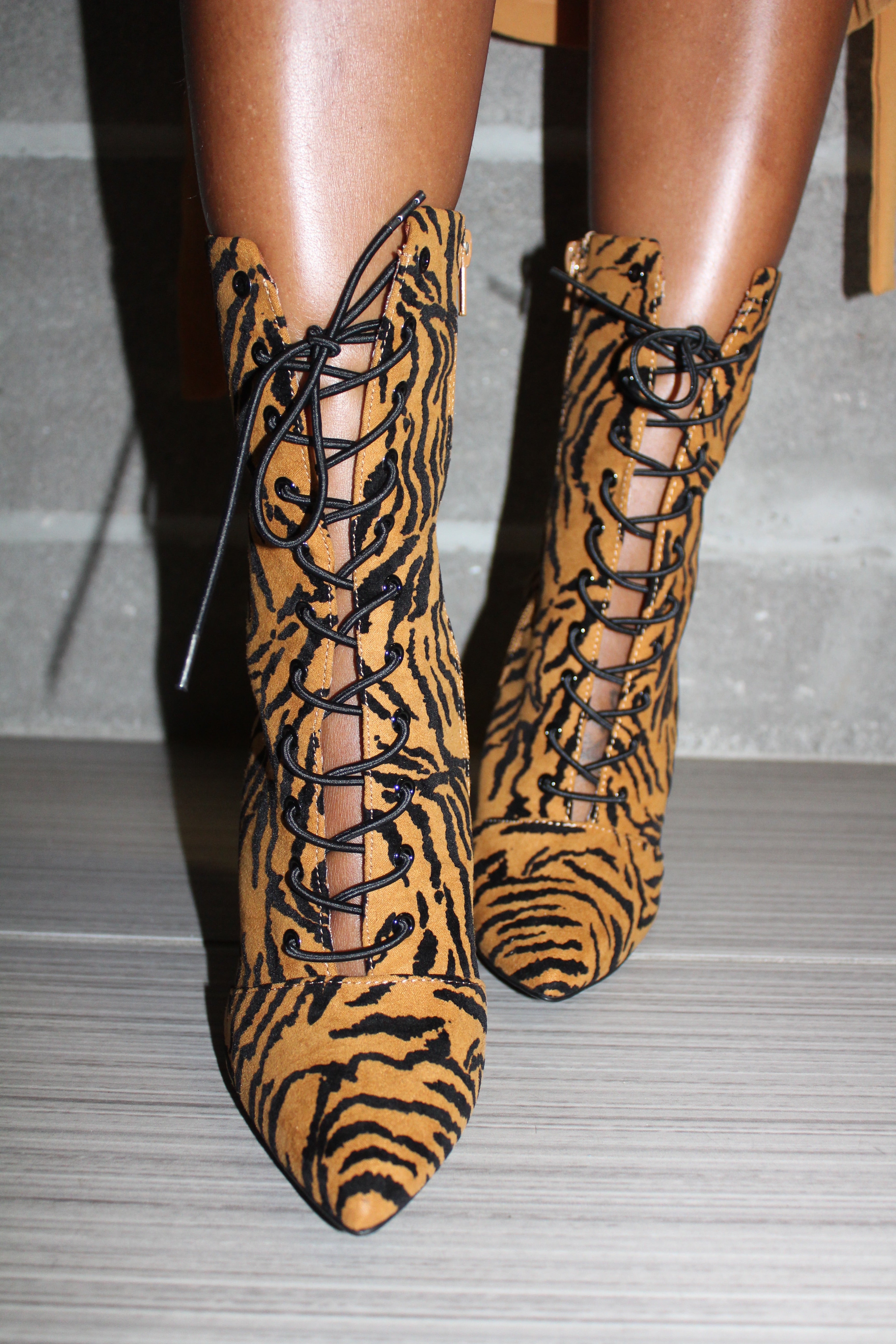 tiger booties