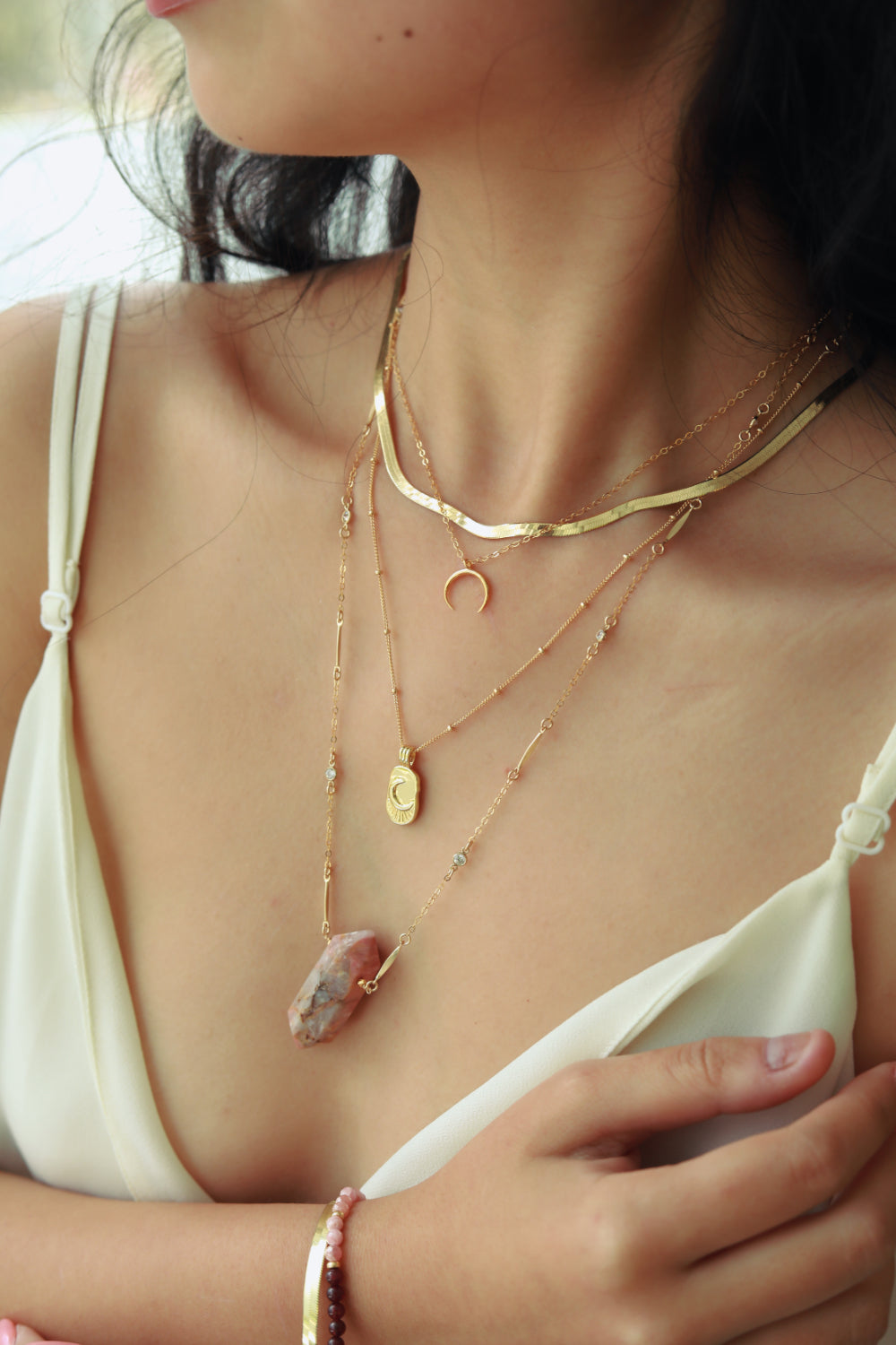 Moondaze Gold Necklace