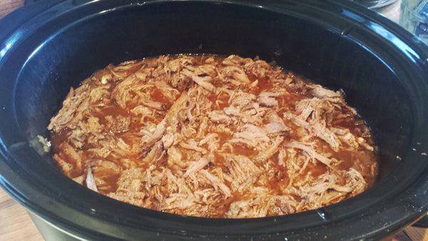 Spicy Shredded Beef Slow Cooker Recipe | Buff Dudes