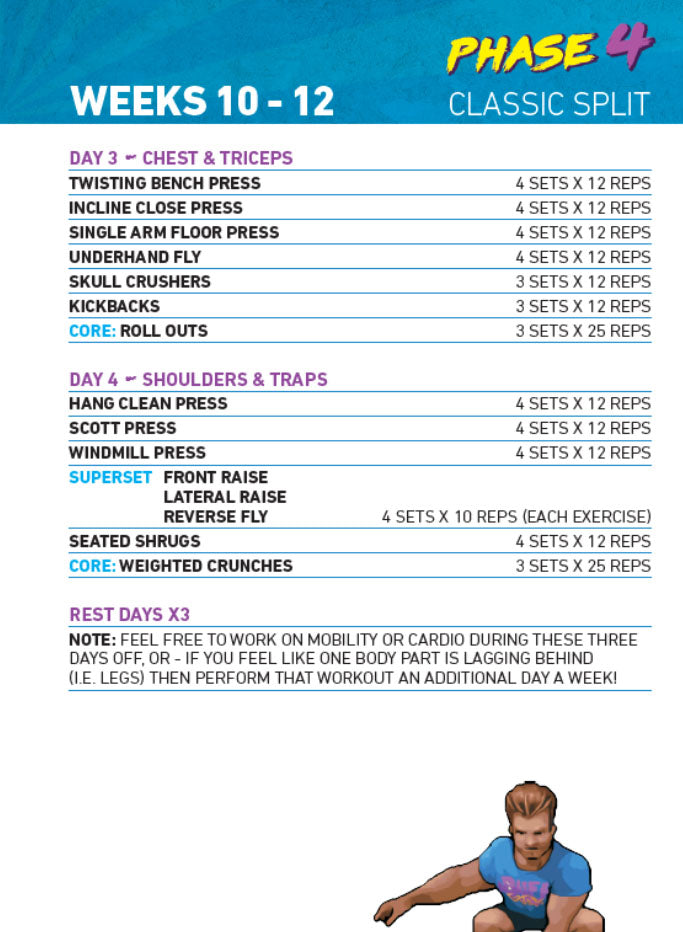 Pdf Dumbbell Workout Chart