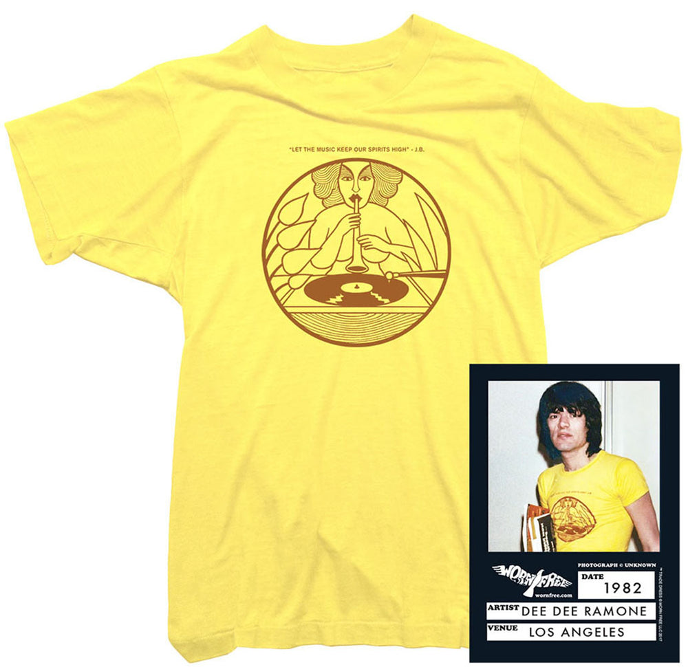 Dee Dee Ramone T Shirt Collection Worn Free 