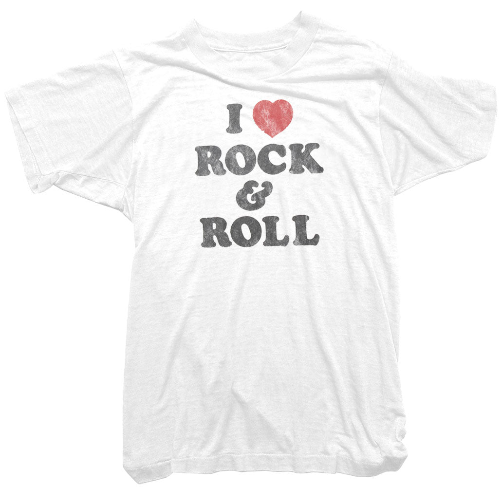 Dræbte Metode Indvending I love Rock and Roll T-Shirt. Rock and Roll T-Shirt by Worn Free.