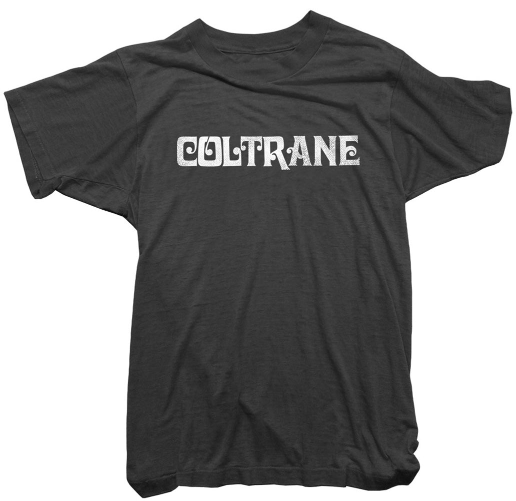 John Coltrane T-Shirt. Vintage Logo T-Shirt John Coltrane Jazz tee ...