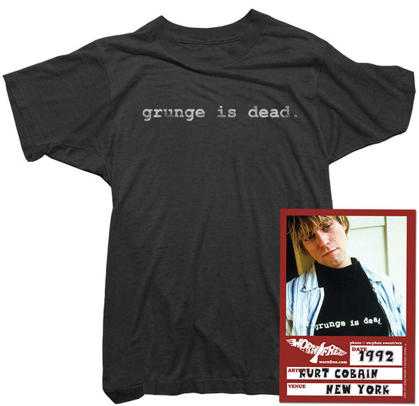 Kurt Cobain T-Shirt Vintage grunge tee worn by Cobain | Worn Free