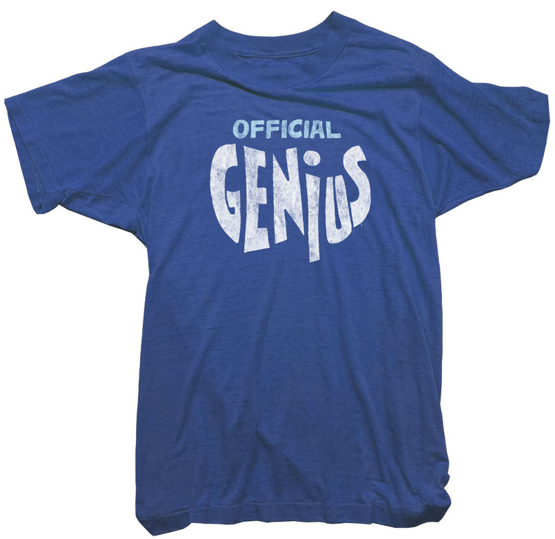Official Genius T-Shirt. Vintage Genius Tee - Worn Free