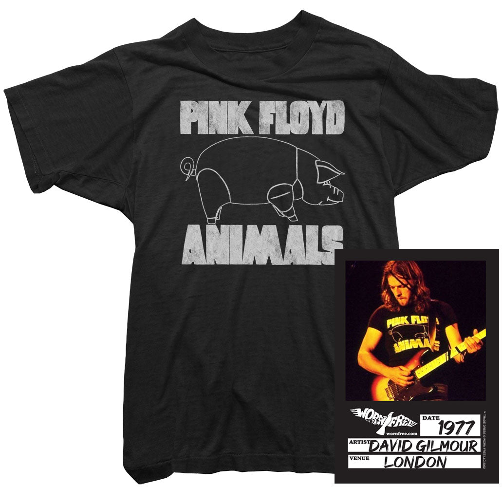 PINK FLOYD Eye-Catching T-Shirt, Animals US Tour 77