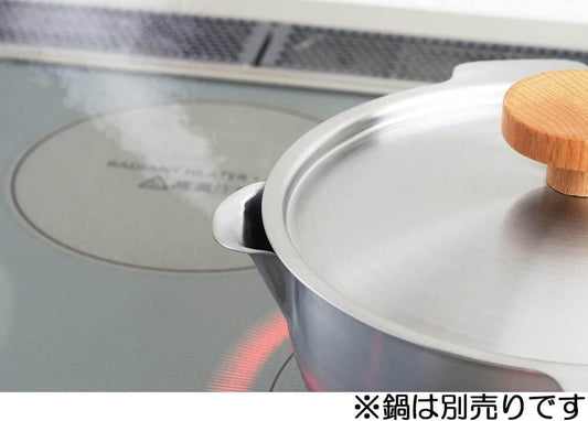 Yoshikawa Aikata Iron Frying Pot, Oval Shape, Induction Compatible, GAS Stoves, Tsubamesanjo, Convenient Pourer