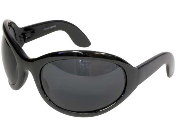 Gothic Vampire Sunglasses Oversized Black Lens – Dysfunctional Doll