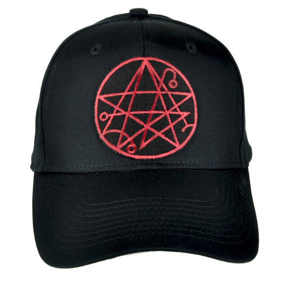 Necronomicon Gate Alchemy Symbol Hat Baseball Cap Occult Clothing ...