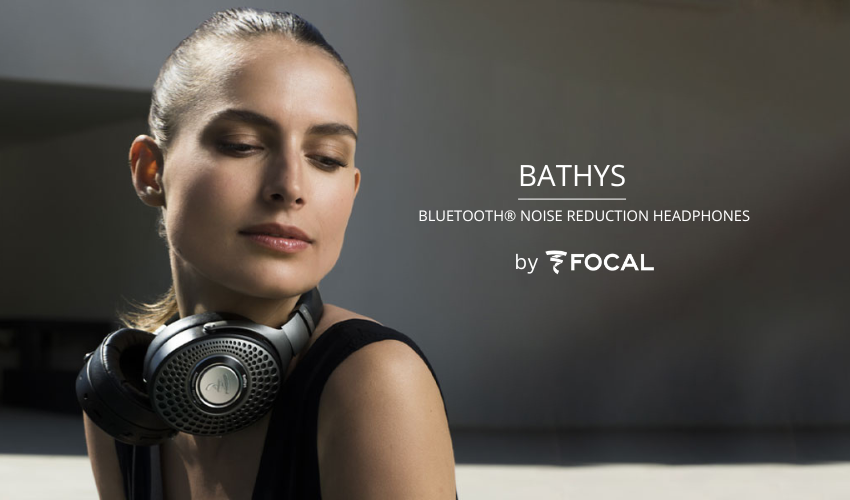 Focal Bathys Hi-Fi Bluetooth Wireless Headphones with Active Noise  Cancelation, Dune