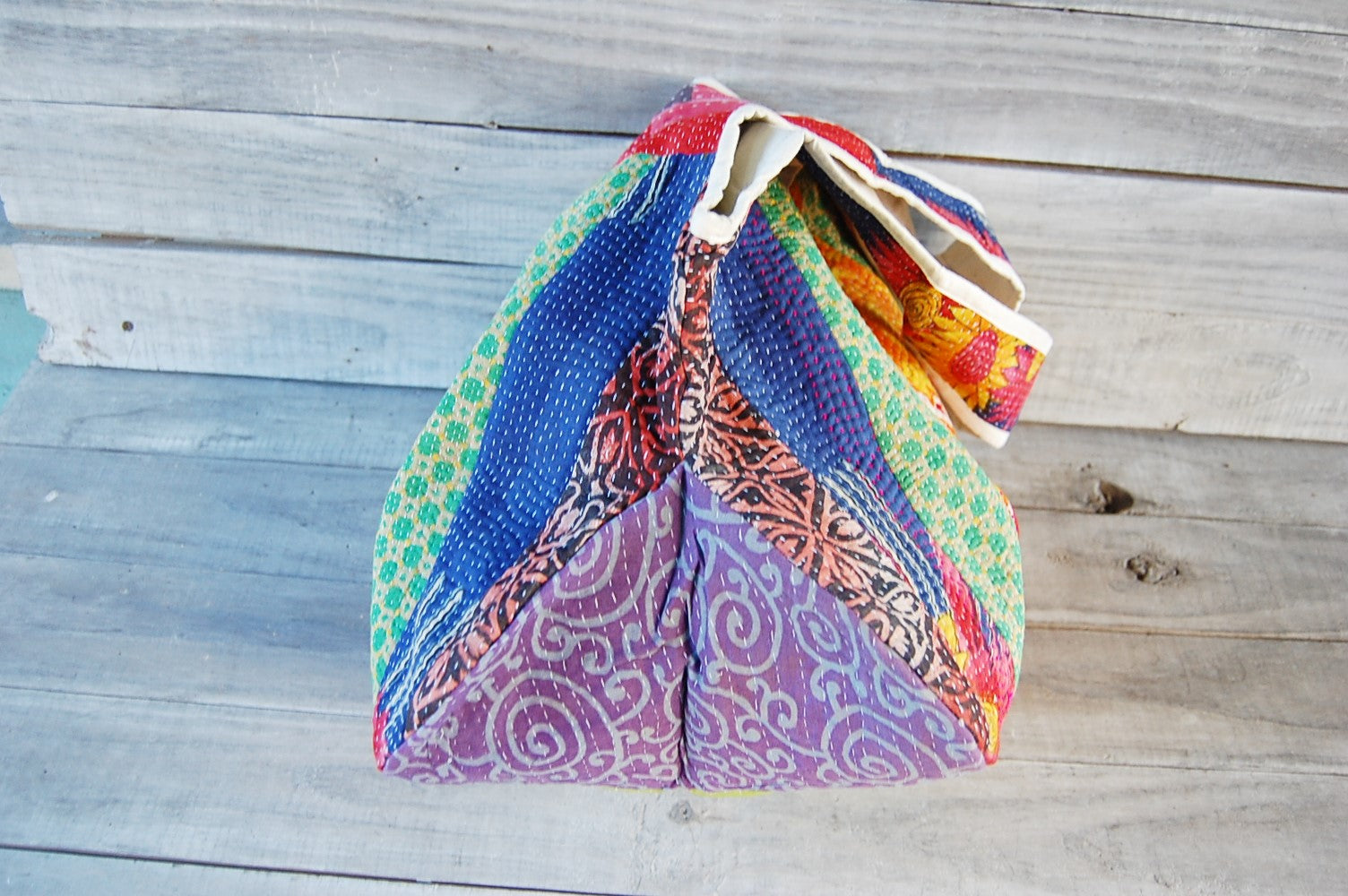 Boho Kantha Bag – The Vintage Artistry