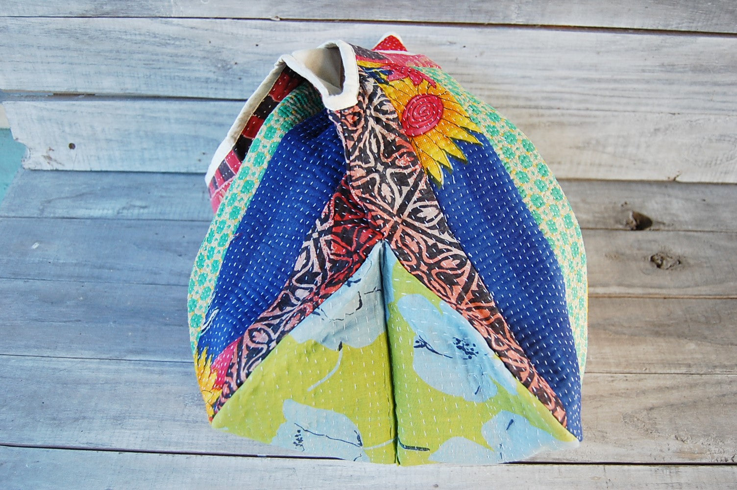 Boho Kantha Bag – The Vintage Artistry