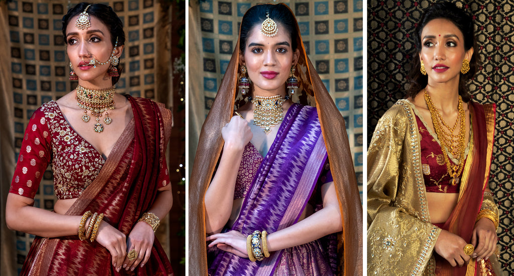 Collaborations with Warp 'n Weft Bridal Bansari 2019 