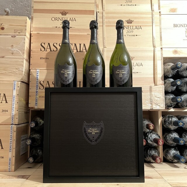 1973 Dom Perignon P2 Plenitude Brut Trilogy Vertical Set, Champagne