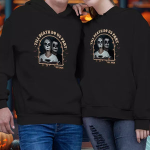 In Love We Trust - Custom Photo - Personalized Gifts For Couple - Hoodie - PrintKOK