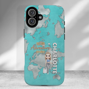 So The Adventure Begins - Personalized iPhone Tough Phone Case - PrintKOK
