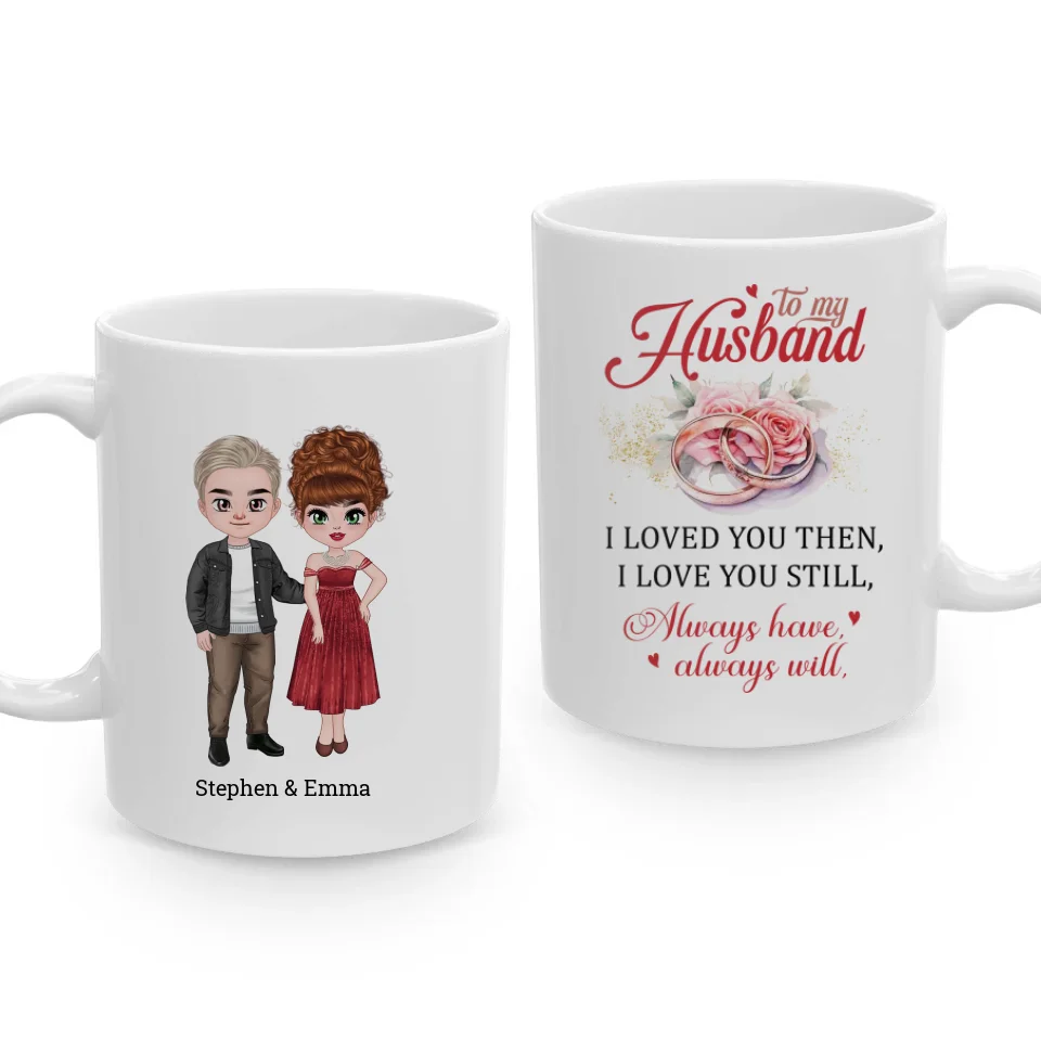 To My Husband - Personalized Gifts For Couples - Mug