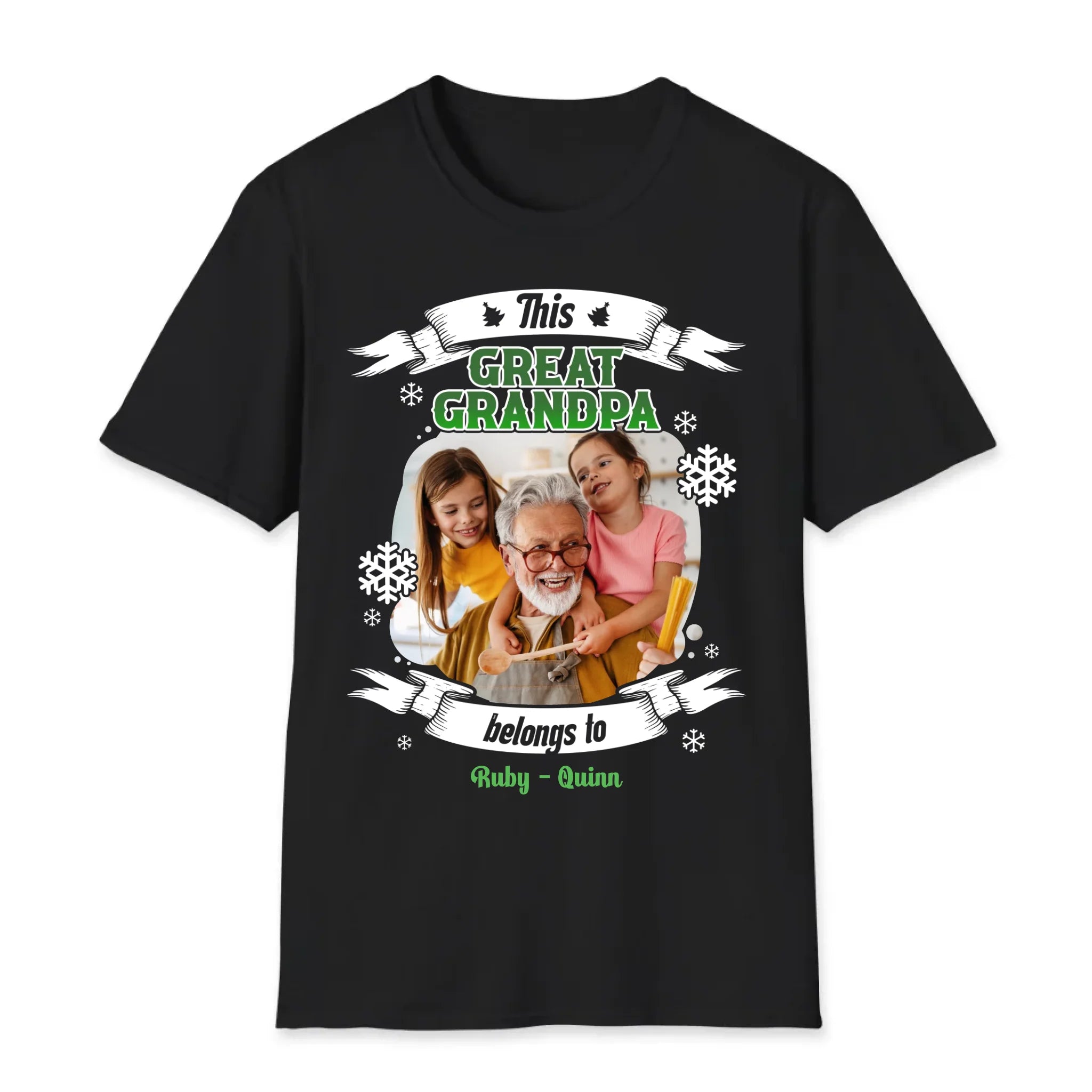 This Great Grandpa Belongs To - Personalized Gift For Grandpa - Unisex T-Shirt