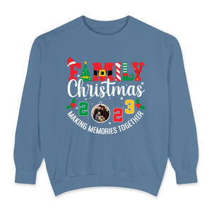 Family Christmas 2023 - Custom Photo - Personalized Gifts for Family - Sweater - PrintKOK