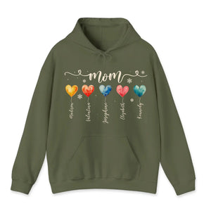 Mother, Thank You For Always Being There And Supporting Me - Custom Name - Personalized Gifts For Mom - Unisex Hoodie - PrintKOK