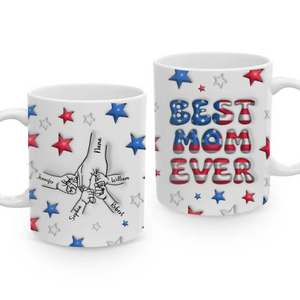 Best Mom Ever - Personalized Gifts For Mom - Mug - PrintKOK