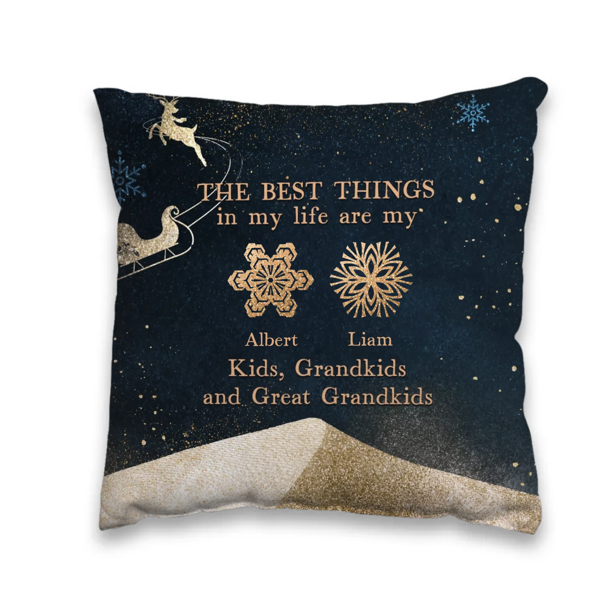 The Best Things In My Life - Personalized Gift For Grandpa - Pillow
