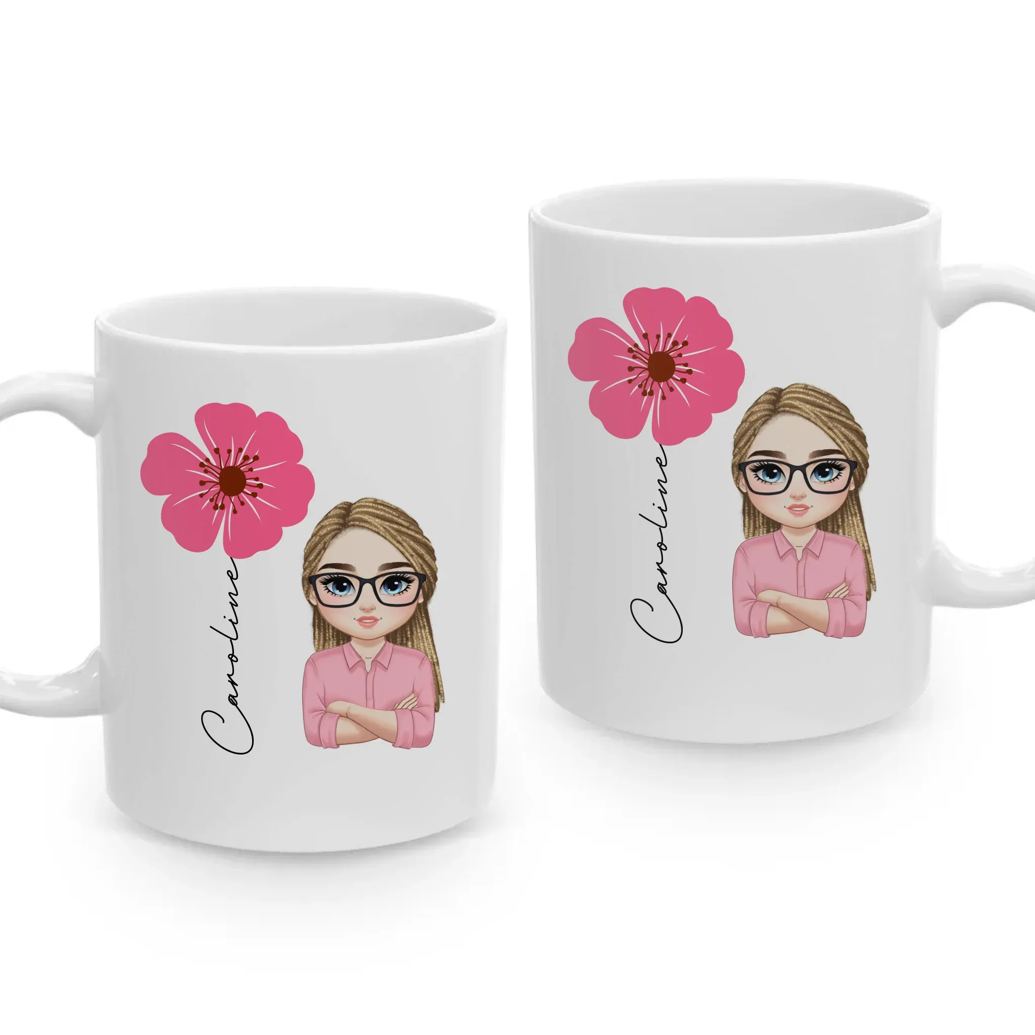 Flowers For Mom In Mother's Day - Personalized Gifts For Mom - Mug