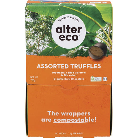 NEW! Alter Eco Orange Crème Truffle Thins