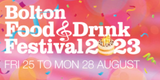 Bolton Food & Drink Festival 2023 logo
