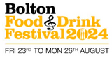 Bolton Food 𝄞 Drink Festival 2024 Logo